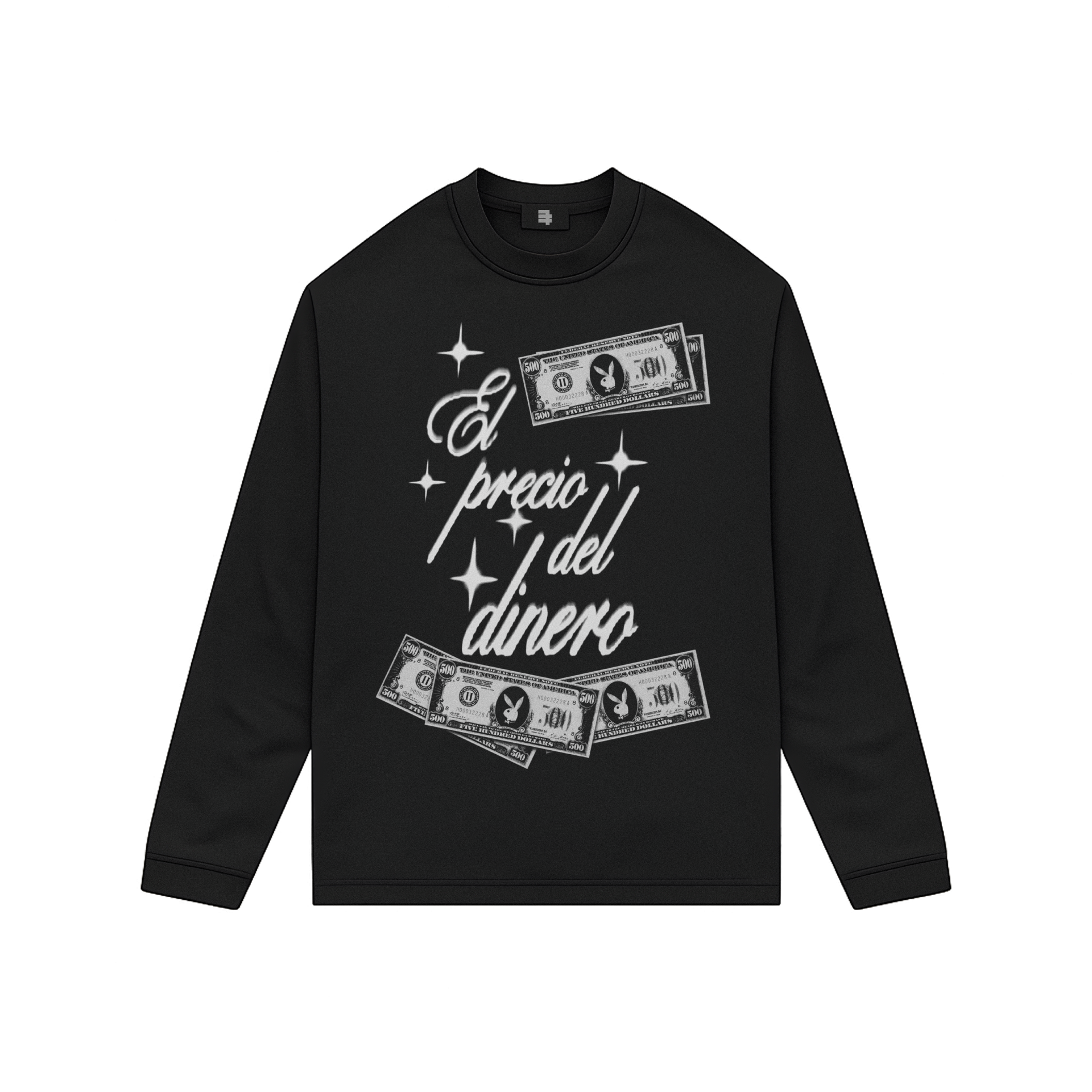 Camiseta larga "El Precio del Dinero"